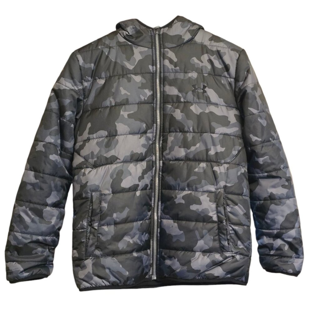 NWOT Youth Large UNDER ARMOUR Reversible Pronto Puffer Jacket NWOT